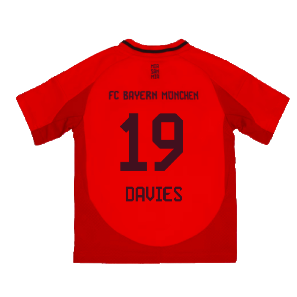 2024-2025 Bayern Munich Home Mini Kit (Davies 19)