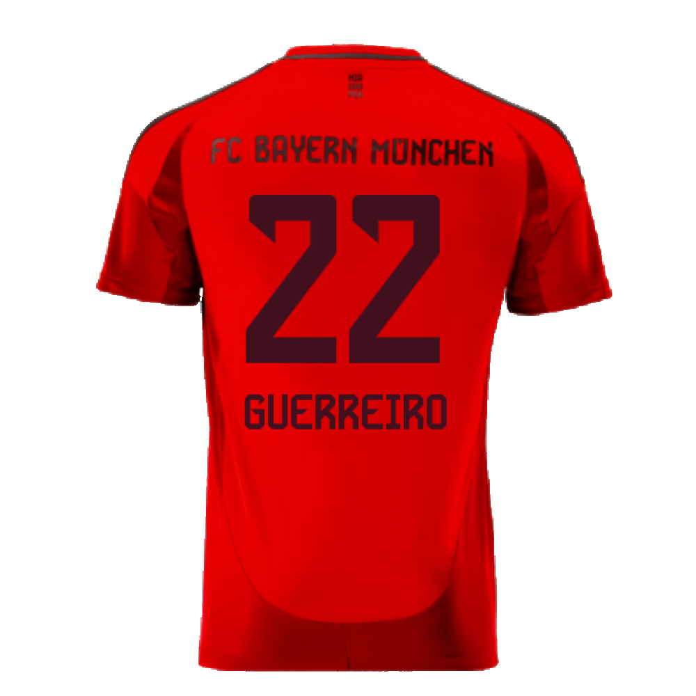 2024-2025 Bayern Munich Home Shirt (Guerreiro 22)