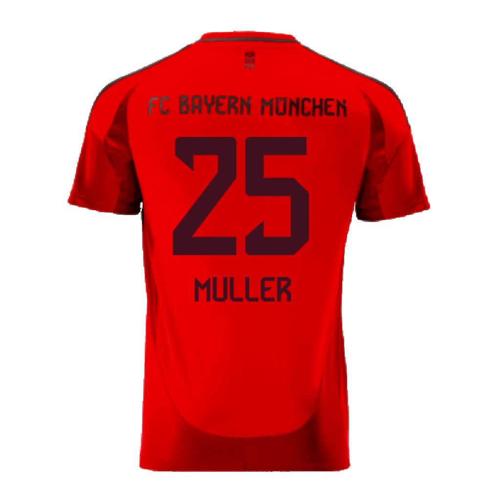 2024-2025 Bayern Munich Home Shirt (Muller 25)