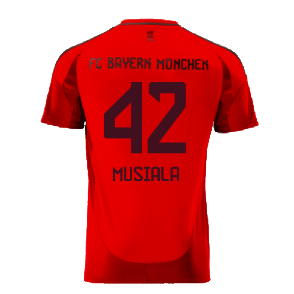 2024-2025 Bayern Munich Home Shirt (Musiala 42)