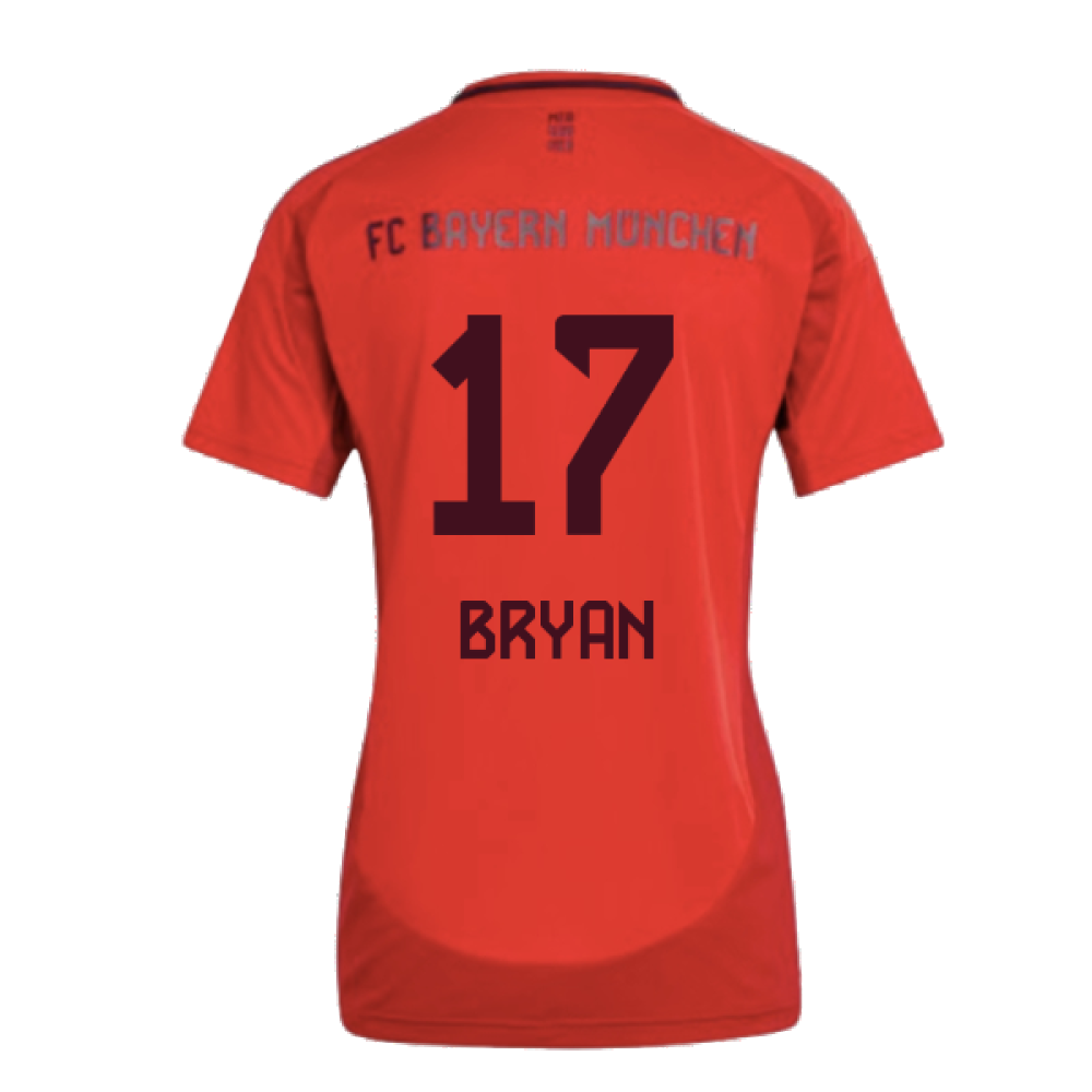 2024-2025 Bayern Munich Home Shirt (Womens) (Bryan 17)