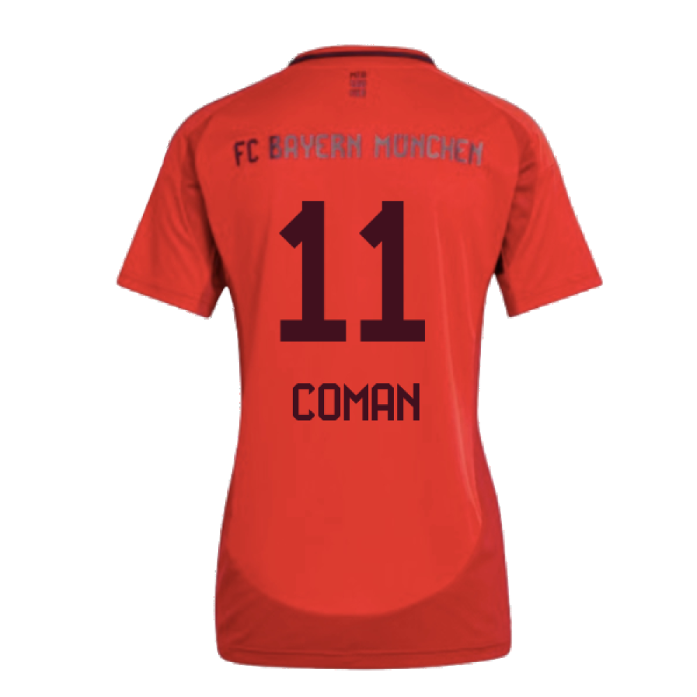 2024-2025 Bayern Munich Home Shirt (Womens) (Coman 11)