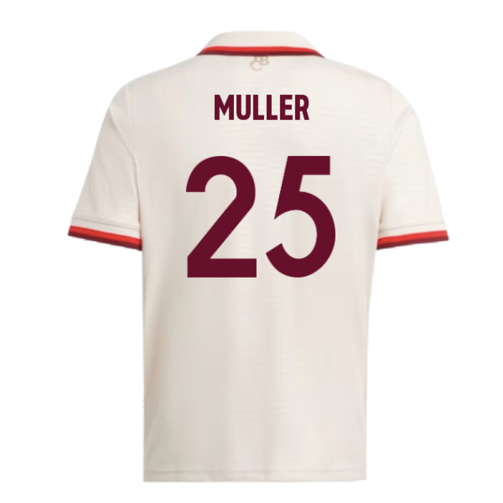 2024-2025 Bayern Munich Third Shirt (Kids) (Muller 25)