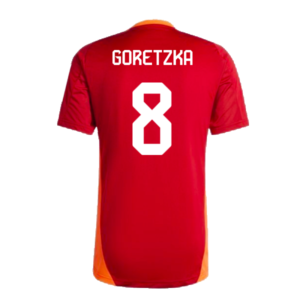 2024-2025 Bayern Munich Training Shirt (Red) (Goretzka 8)