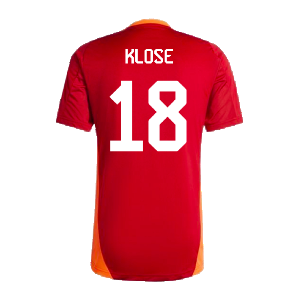 2024-2025 Bayern Munich Training Shirt (Red) (Klose 18)