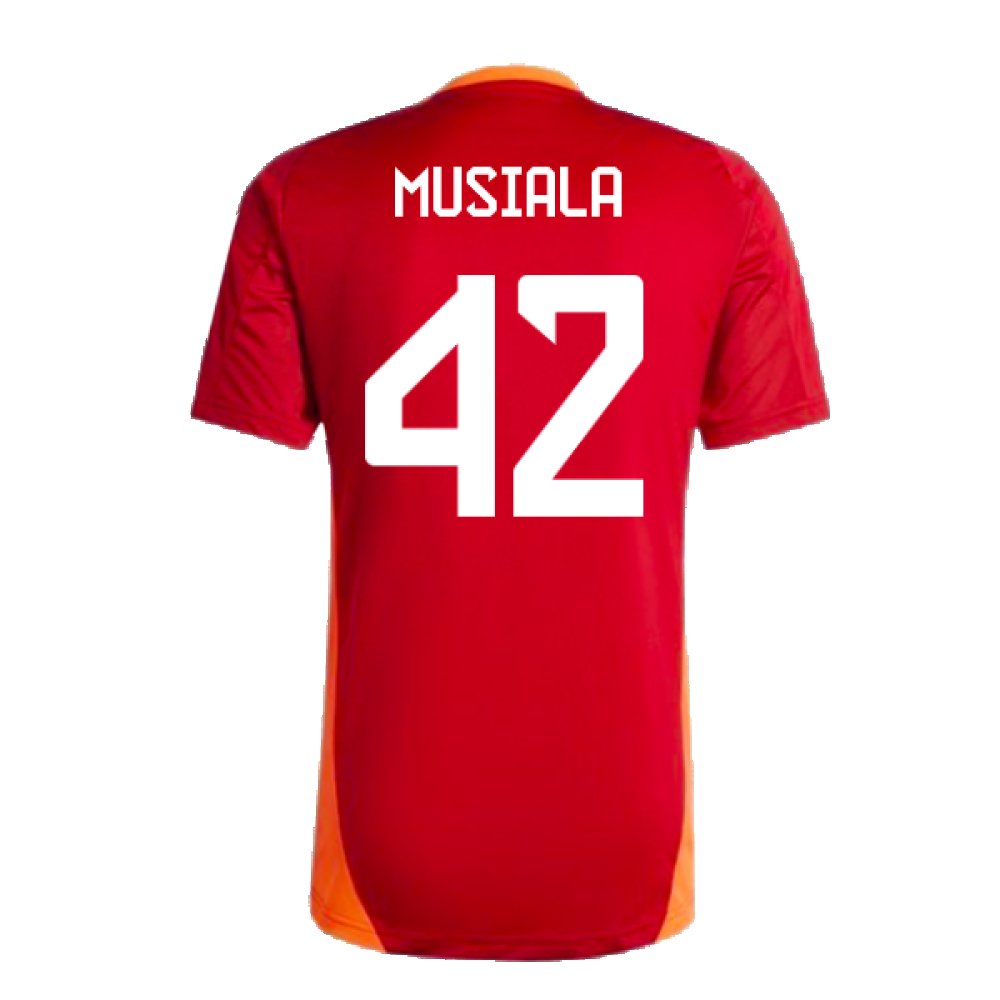 2024-2025 Bayern Munich Training Shirt (Red) (Musiala 42)