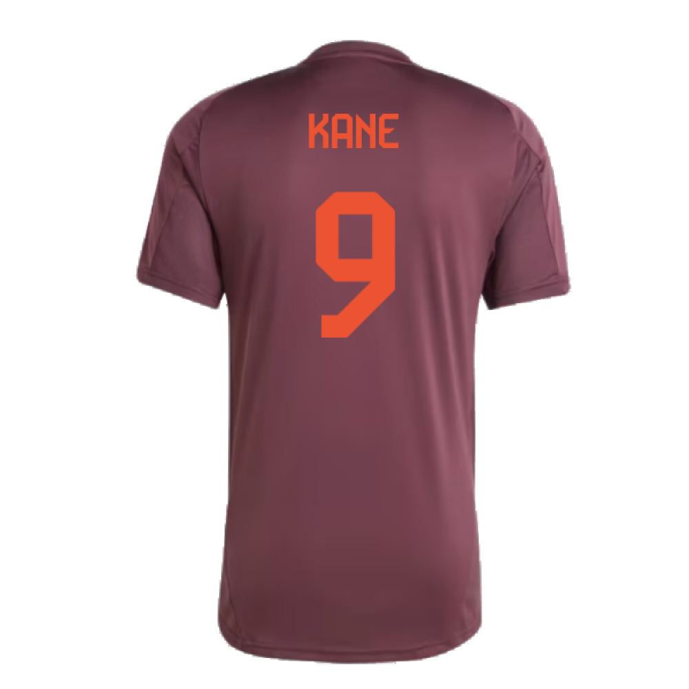 2024-2025 Bayern Munich Training Shirt (Shadow Maroon) (Kane 9)