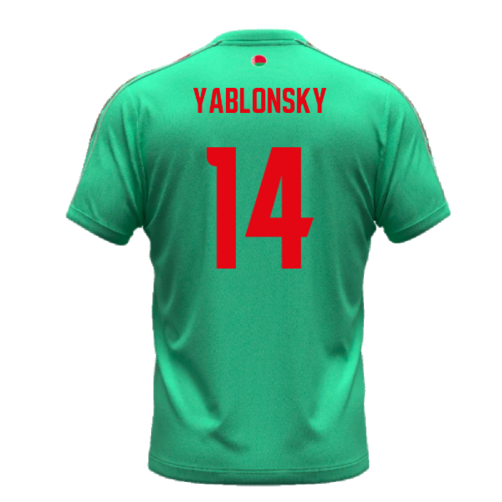 2024-2025 Belarus Away Shirt (Yablonsky 14)