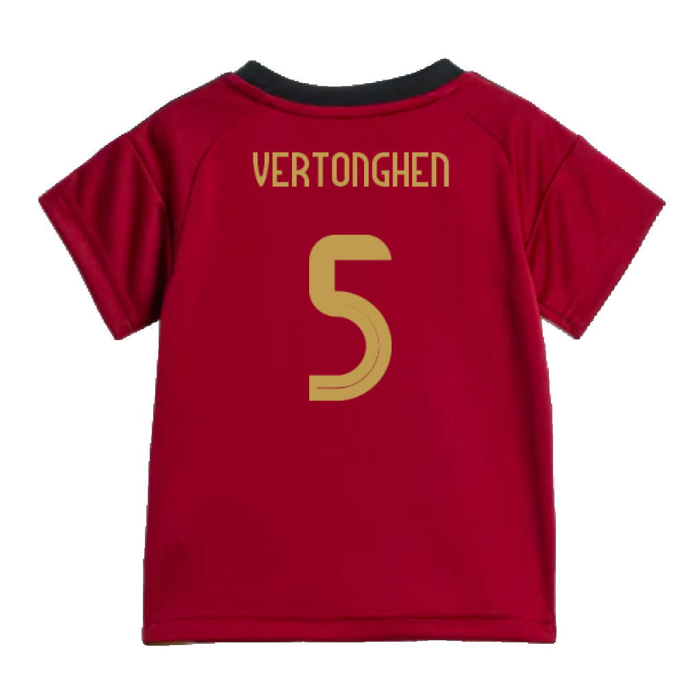 2024-2025 Belgium Home Baby Kit (Vertonghen 5)