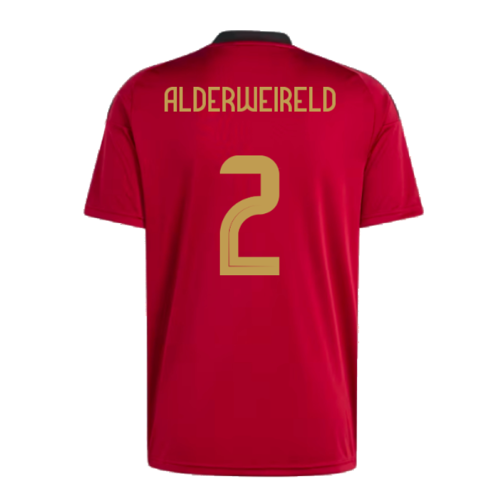 2024-2025 Belgium Home Fan Shirt (Alderweireld 2)