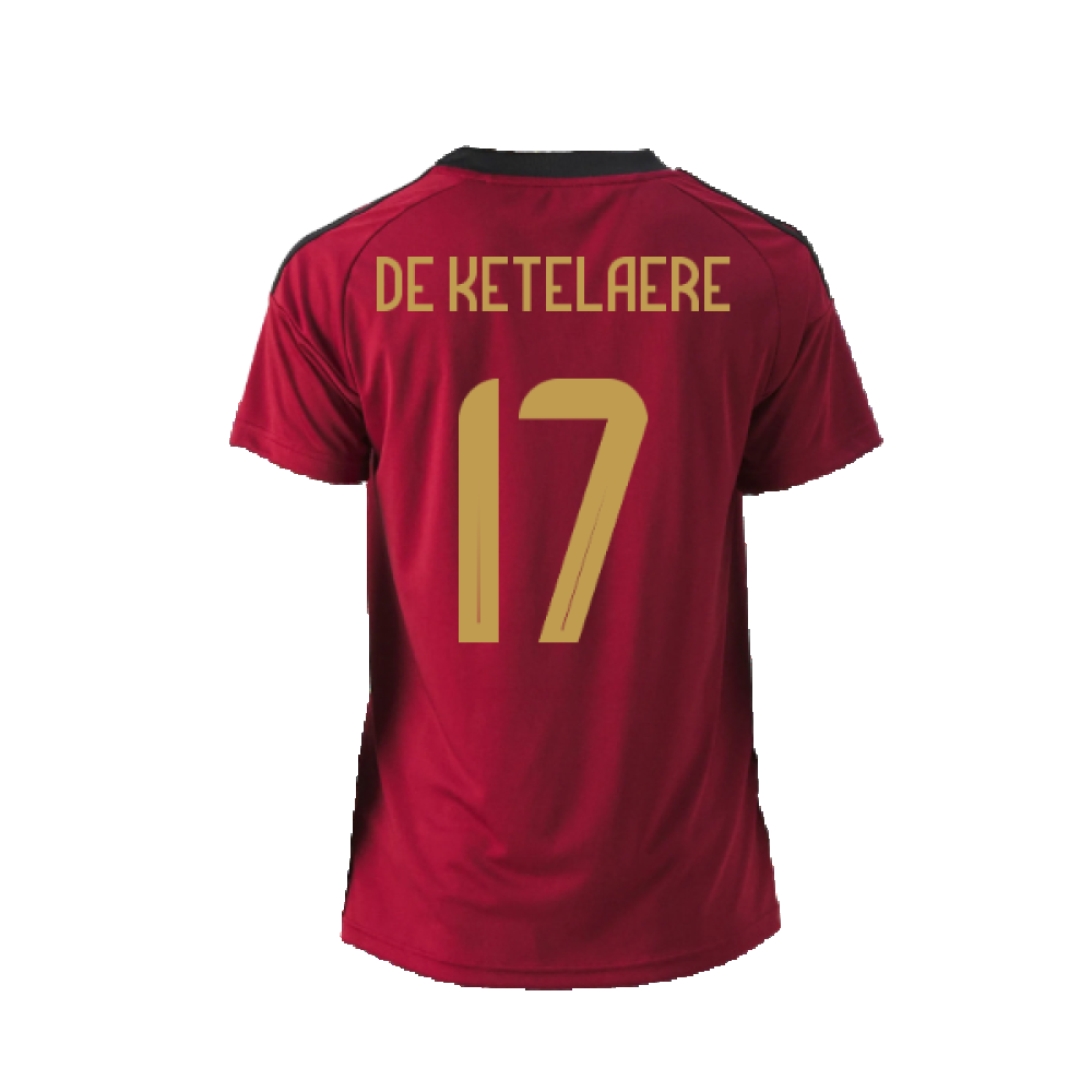 2024-2025 Belgium Home Fan Shirt (Ladies) (De Ketelaere 17)