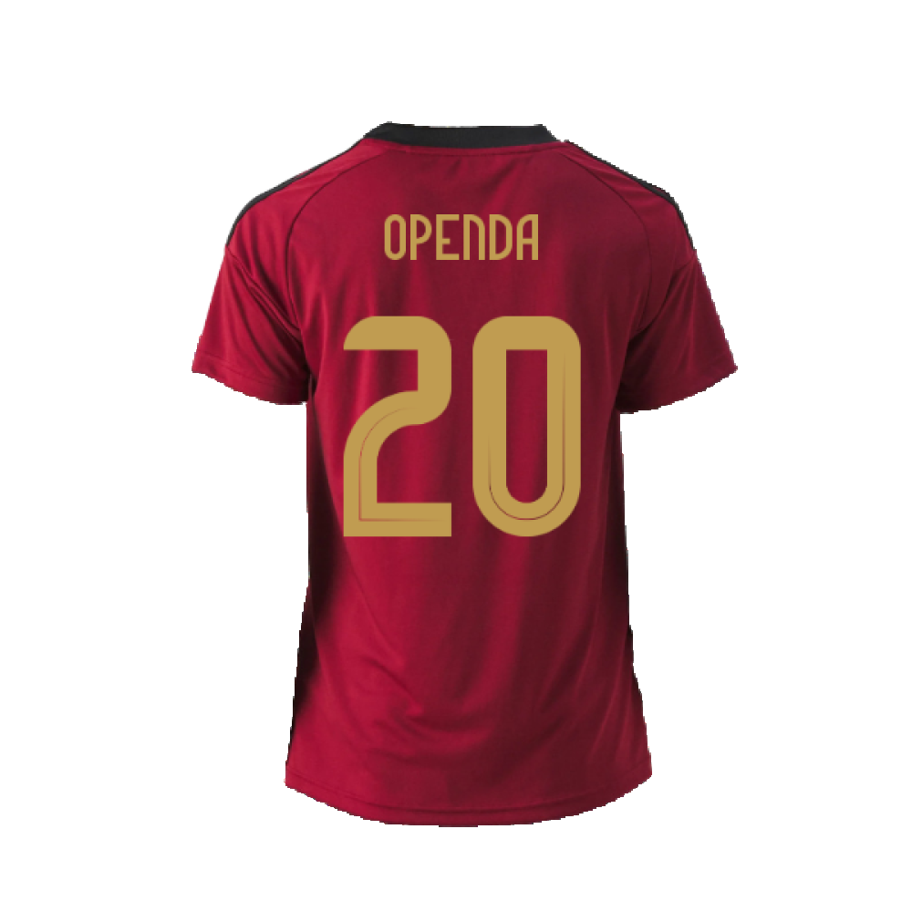 2024-2025 Belgium Home Fan Shirt (Ladies) (Openda 20)