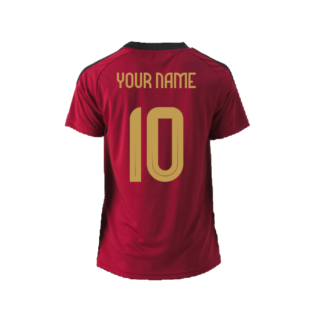 2024-2025 Belgium Home Fan Shirt (Ladies) (Your Name)