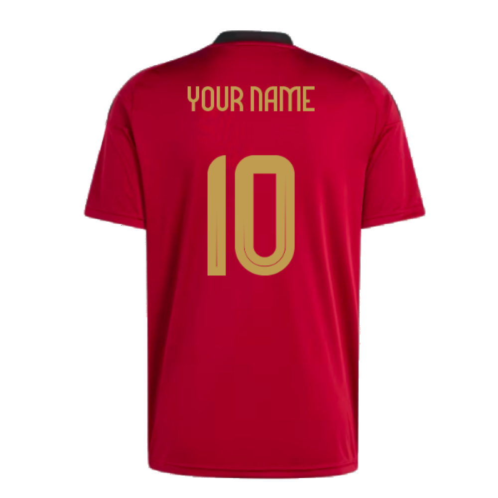 2024-2025 Belgium Home Fan Shirt (Your Name)