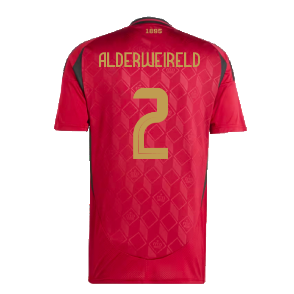 2024-2025 Belgium Home Shirt (Alderweireld 2)