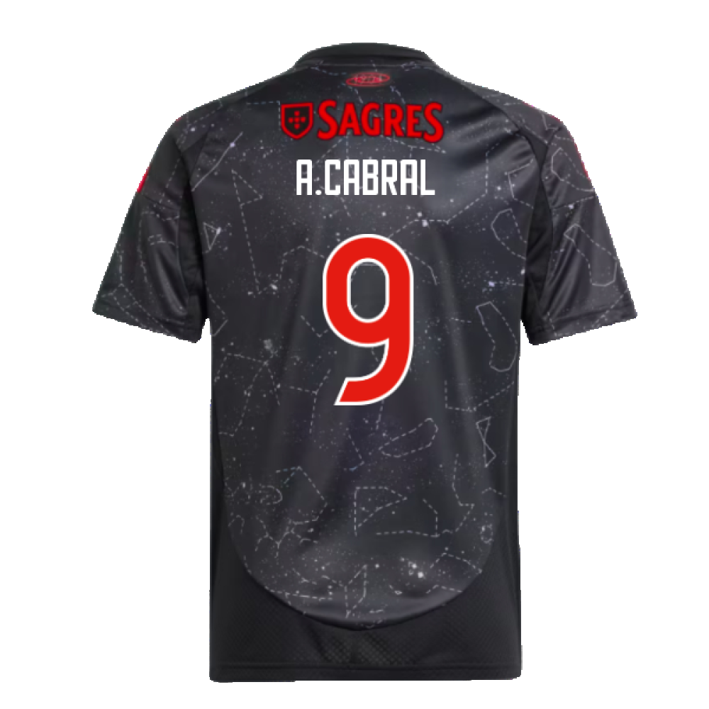 2024-2025 Benfica Away Shirt (Kids) (A.Cabral 9)