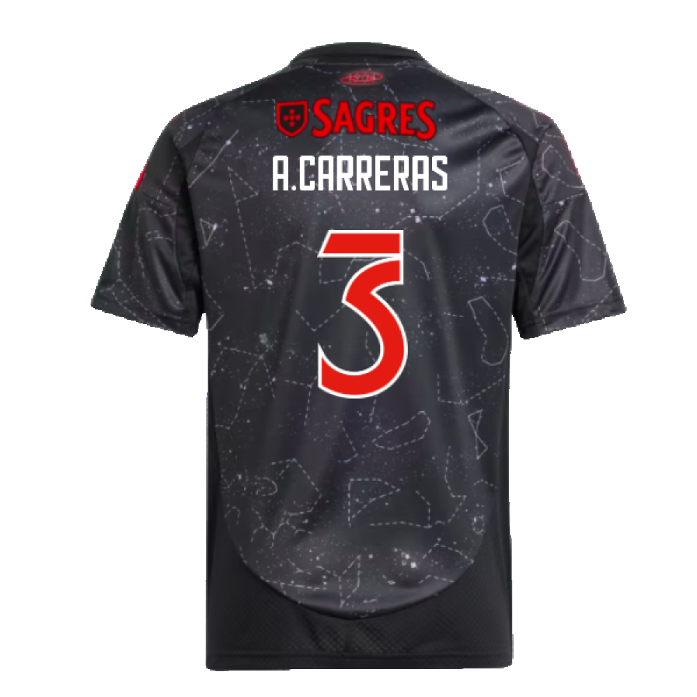 2024-2025 Benfica Away Shirt (Kids) (A.Carreras 3)