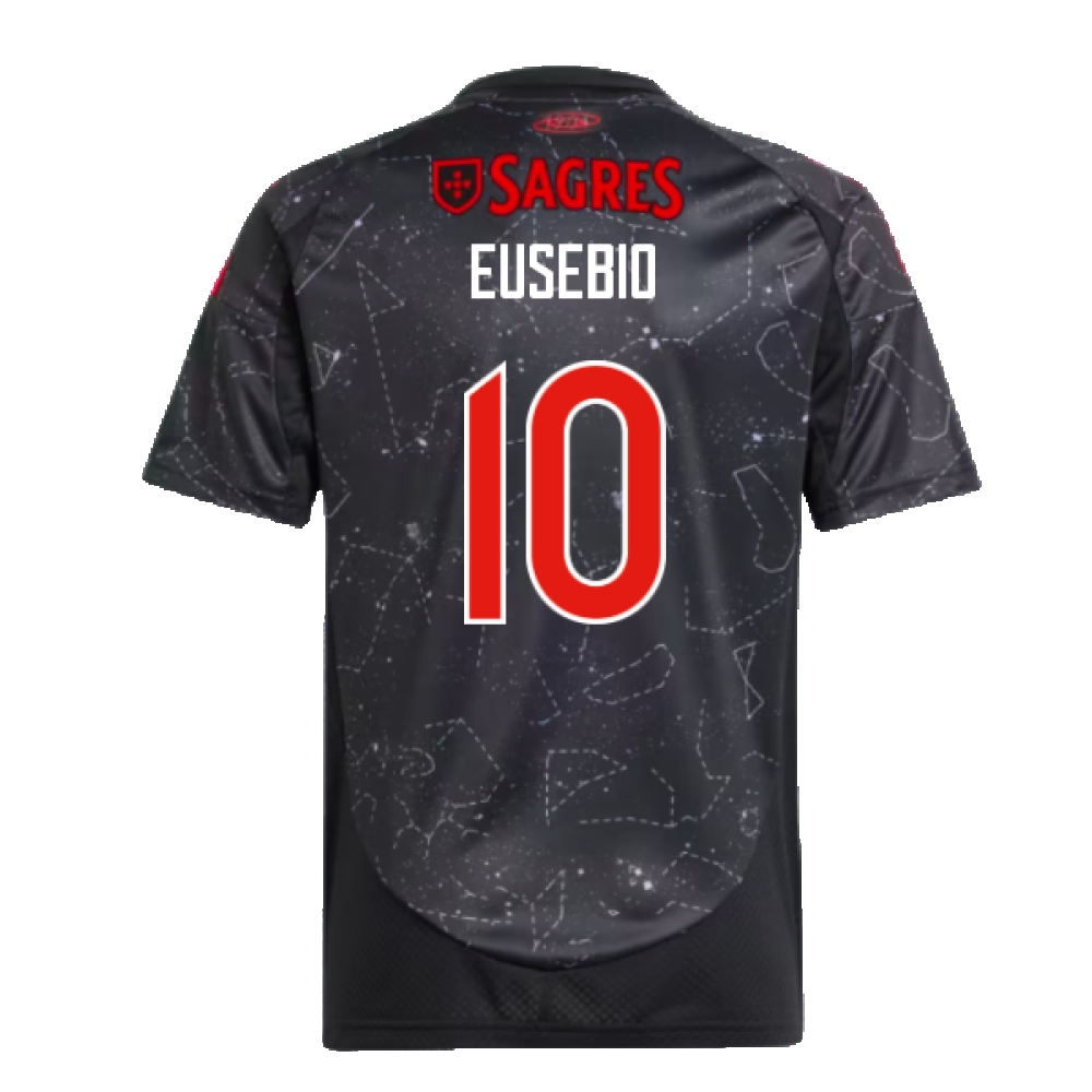 2024-2025 Benfica Away Shirt (Kids) (Eusebio 10)