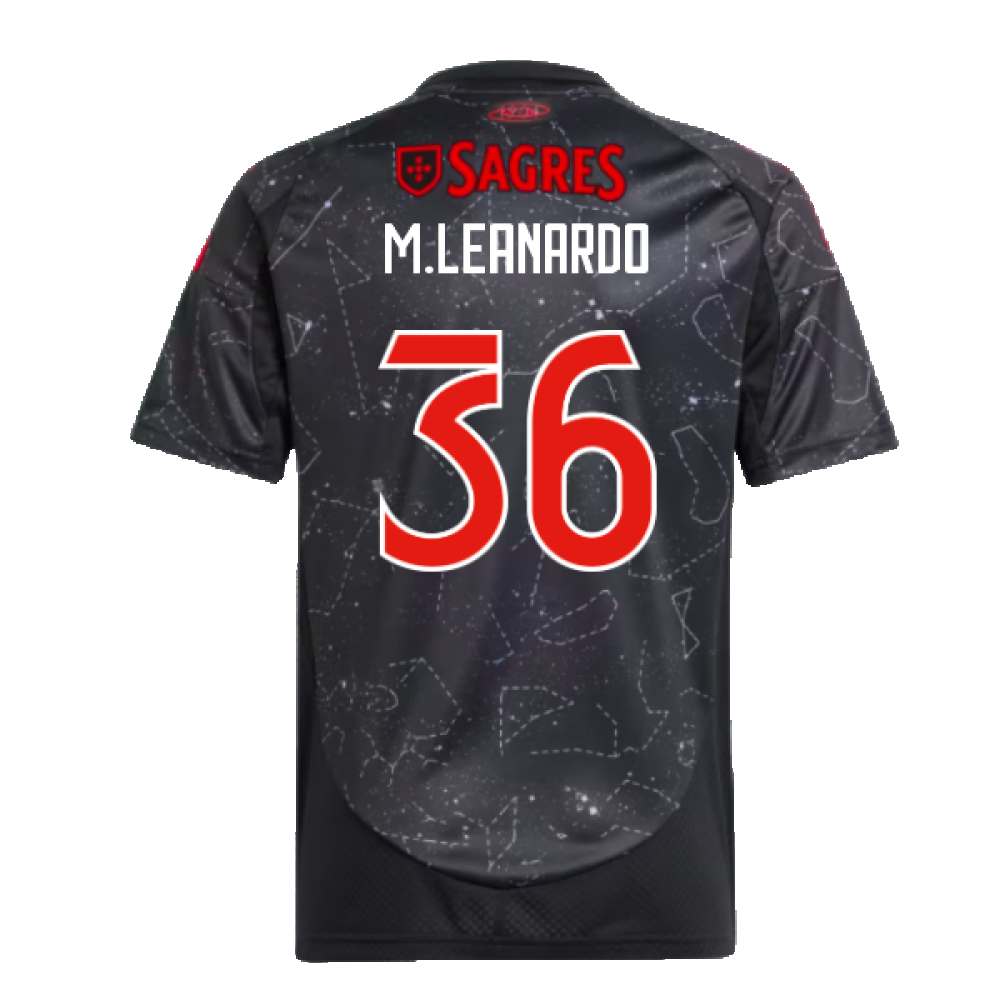 2024-2025 Benfica Away Shirt (Kids) (M.Leanardo 36)