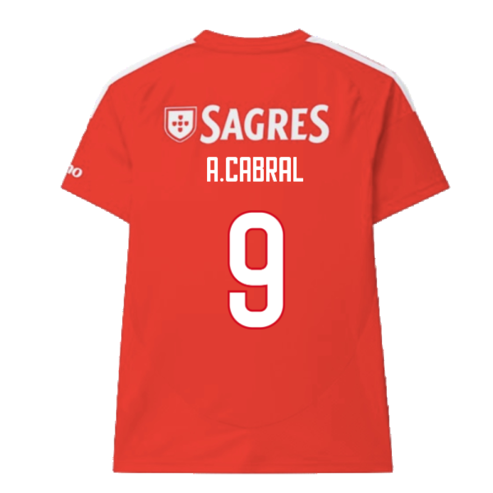 2024-2025 Benfica Home Shirt (A.Cabral 9)