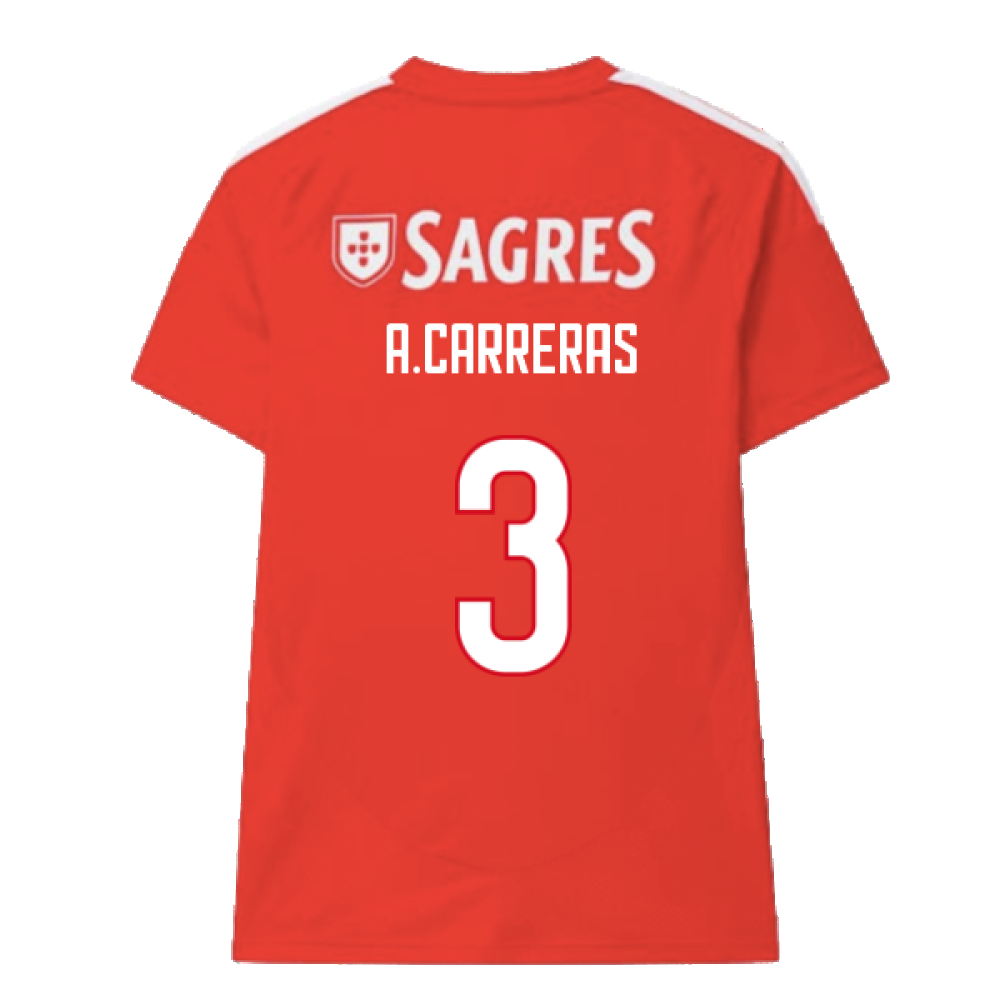 2024-2025 Benfica Home Shirt (Kids) (A.Carreras 3)