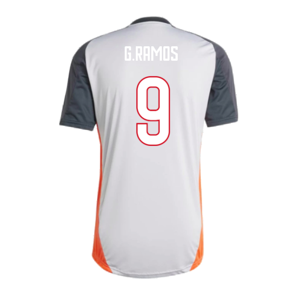 2024-2025 Benfica Training Jersey (Grey) (G.Ramos 9)