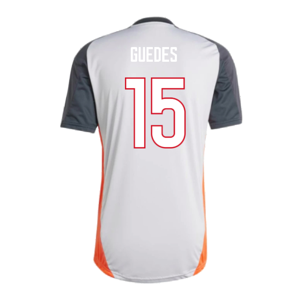 2024-2025 Benfica Training Jersey (Grey) (Guedes 15)