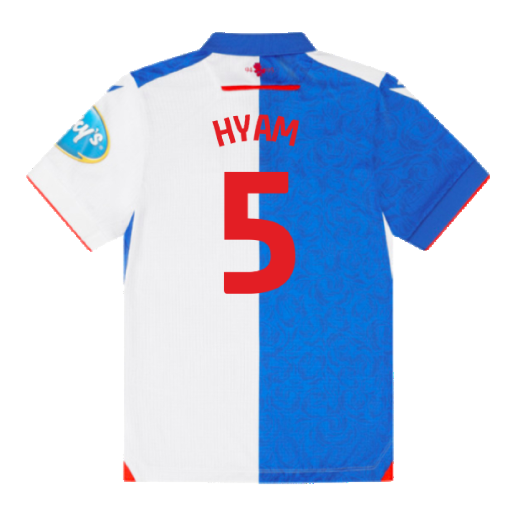 2024-2025 Blackburn Rovers Home Shirt - Kids (Hyam 5)