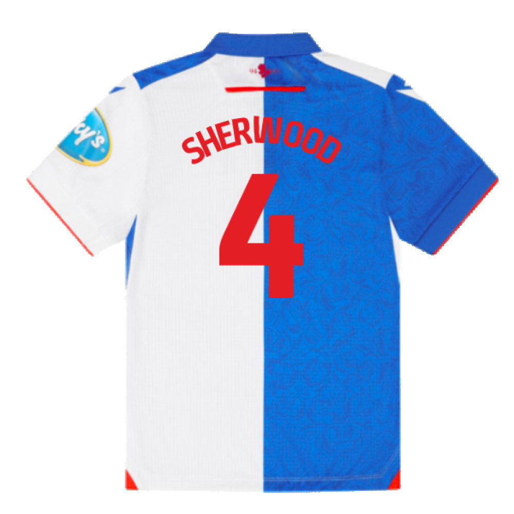 2024-2025 Blackburn Rovers Home Shirt - Kids (Sherwood 4)