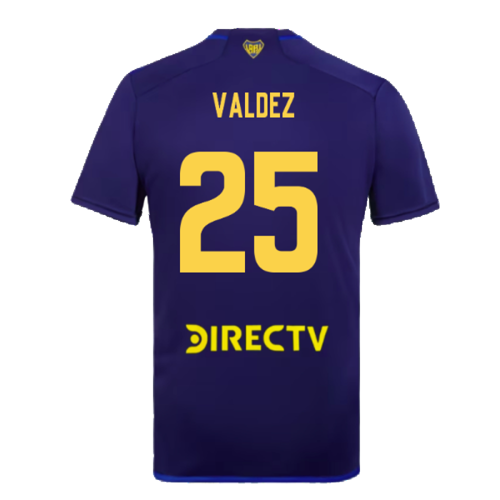 2024-2025 Boca Juniors Third Shirt (Valdez 25)