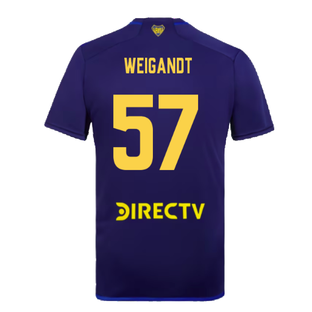 2024-2025 Boca Juniors Third Shirt (Weigandt 57)