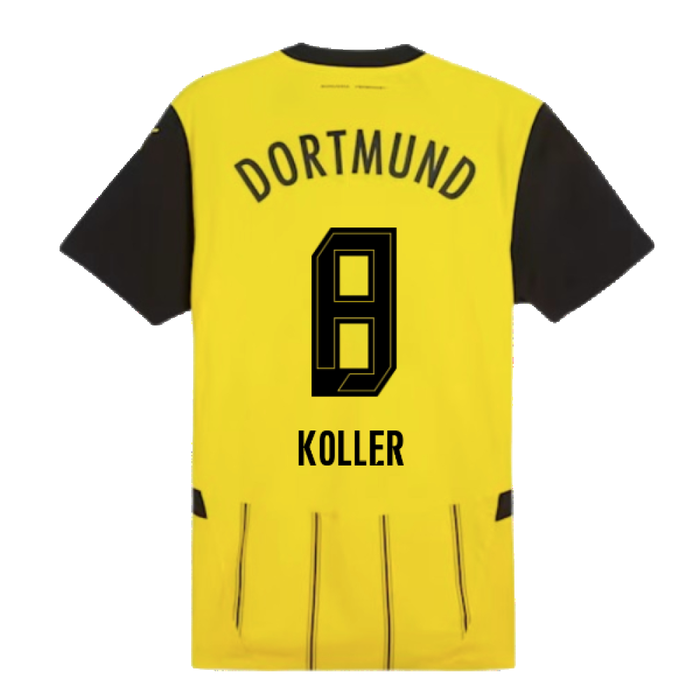 2024-2025 Borussia Dortmund Authentic Home Shirt (Koller 8)