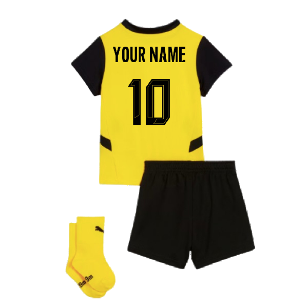 2024-2025 Borussia Dortmund Home Baby Kit (Your Name)