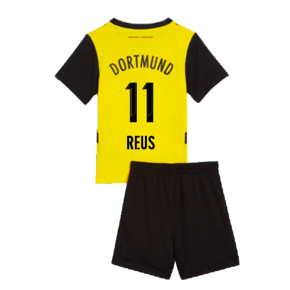 2024-2025 Borussia Dortmund Home Mini Kit (Reus 11)