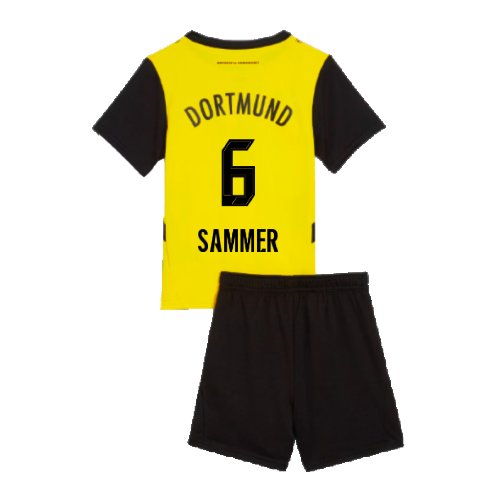 2024-2025 Borussia Dortmund Home Mini Kit (Sammer 6)