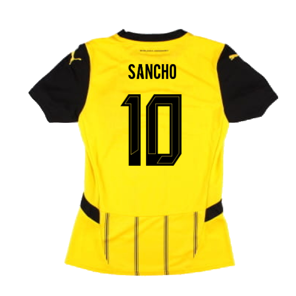 2024-2025 Borussia Dortmund Home Shirt (Ladies) (Sancho 10)