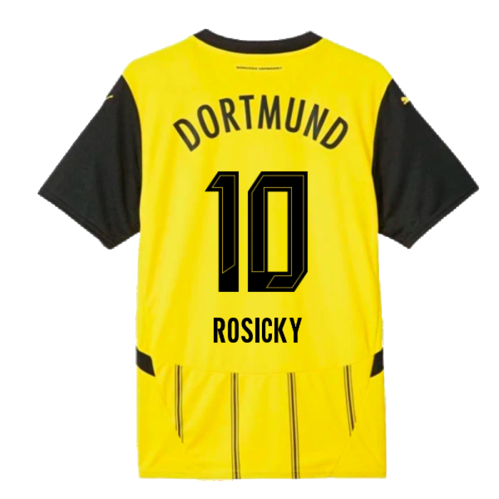 2024-2025 Borussia Dortmund Home Shirt (Rosicky 10)