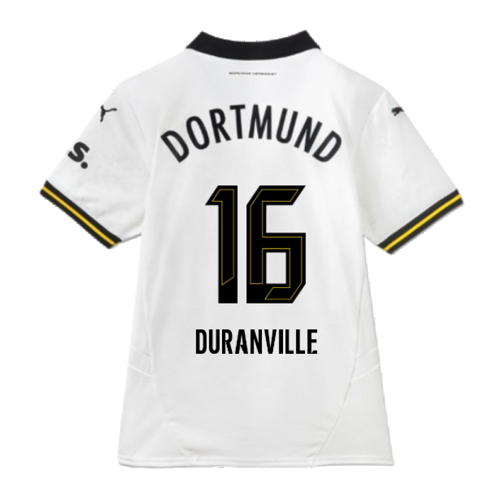 2024-2025 Borussia Dortmund Third Shirt (Kids) (Duranville 16)