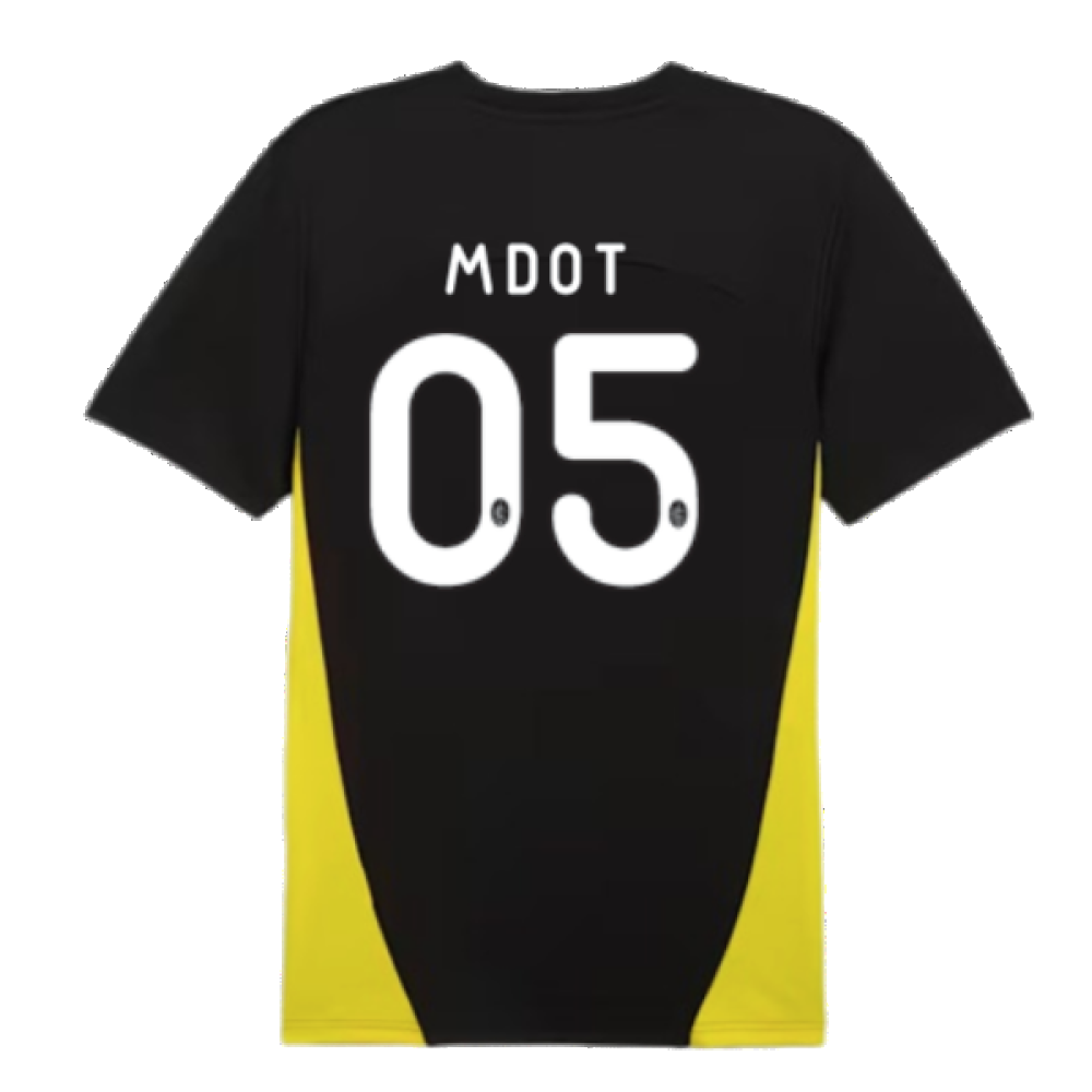2024-2025 Borussia Dortmund Training Shirt (Black) - Kids (Mdot 05)