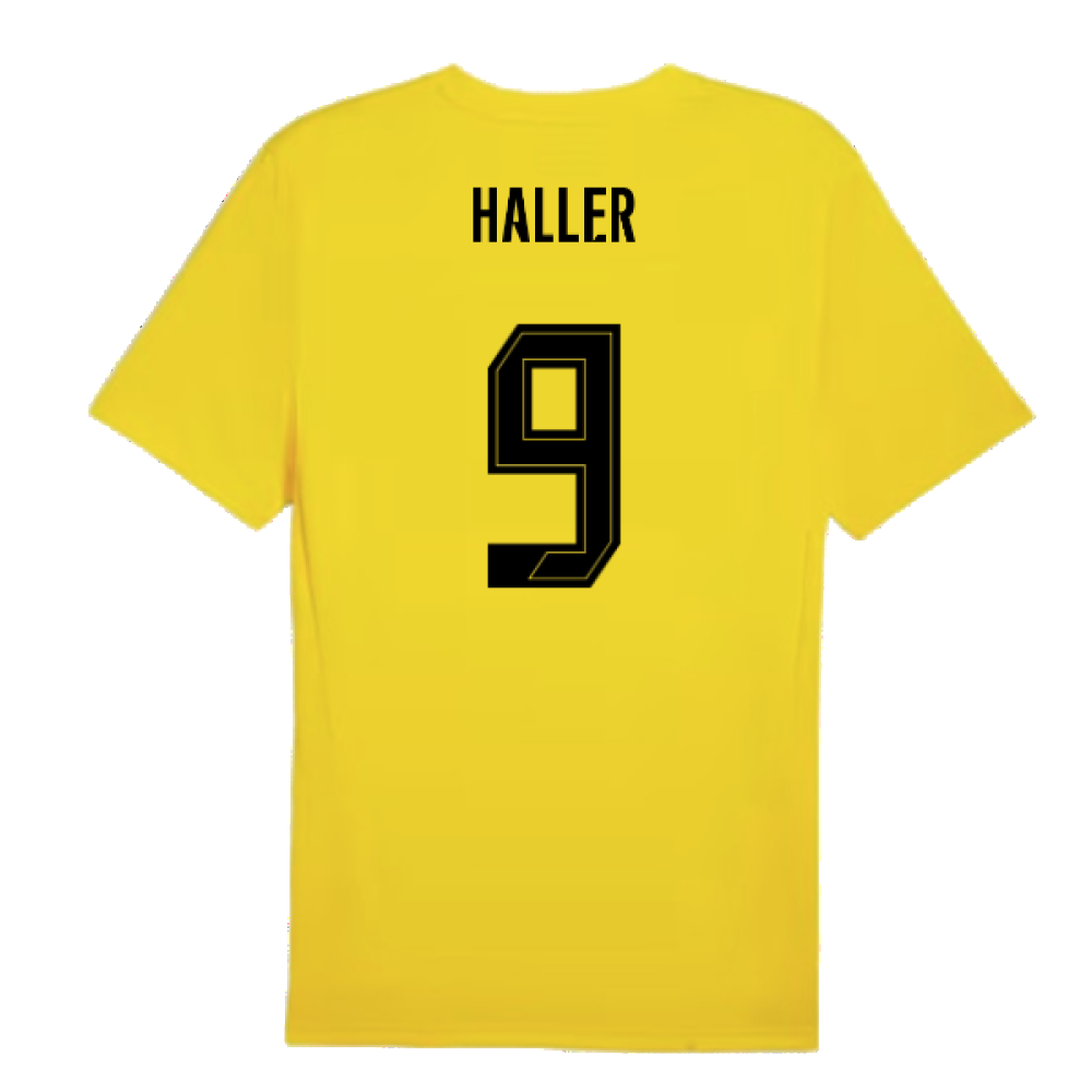 2024-2025 Borussia Dortmund Training Shirt (Yellow) (Haller 9)