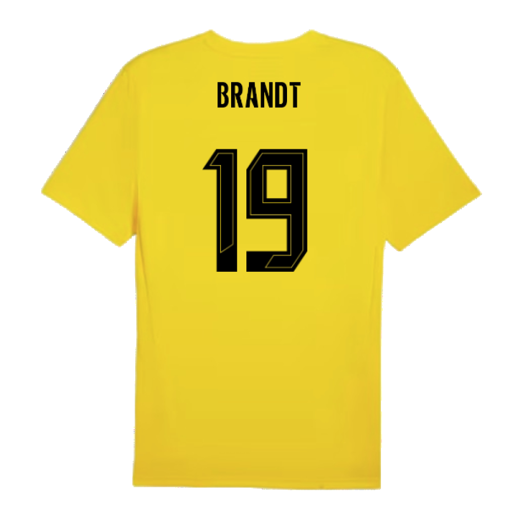 2024-2025 Borussia Dortmund Training Shirt (Yellow) - Kids (Brandt 19)