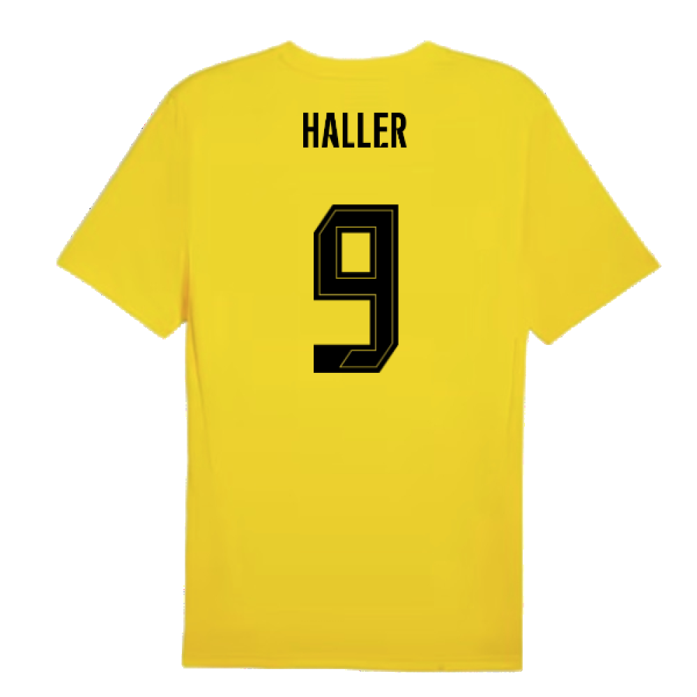 2024-2025 Borussia Dortmund Training Shirt (Yellow) - Kids (Haller 9)