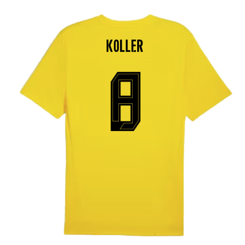 2024-2025 Borussia Dortmund Training Shirt (Yellow) - Kids (Koller 8)