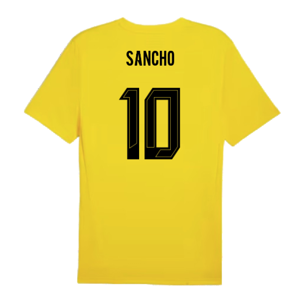 2024-2025 Borussia Dortmund Training Shirt (Yellow) (Sancho 10)