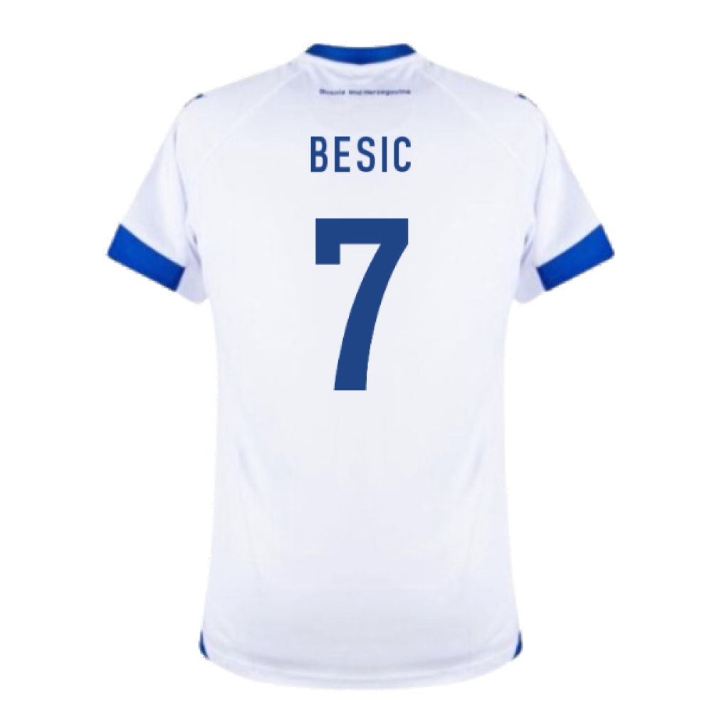 2024-2025 Bosnia & Herzegovina Away Shirt (Besic 7)