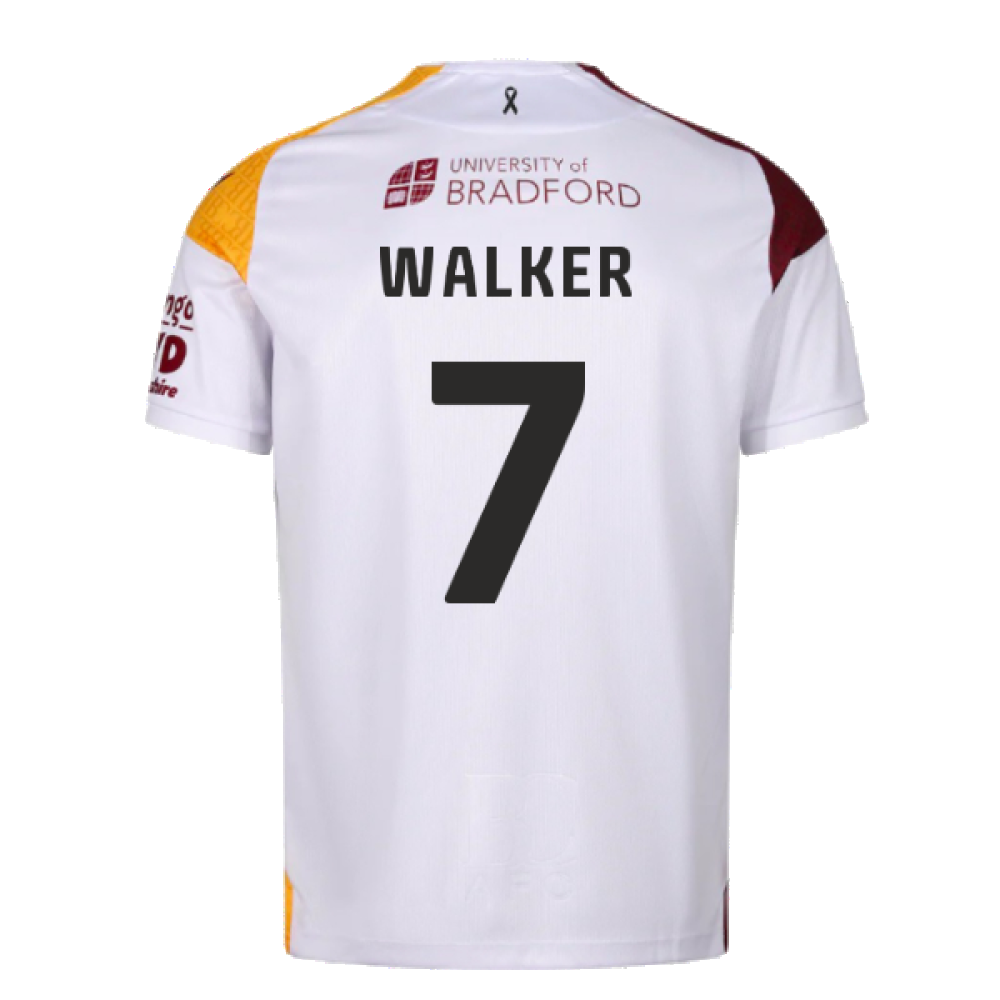 2024-2025 Bradford City Away Shirt (Walker 7)