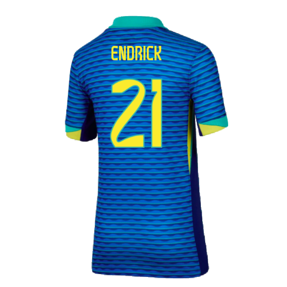 2024-2025 Brazil Away Shirt (Kids) (Endrick 21)