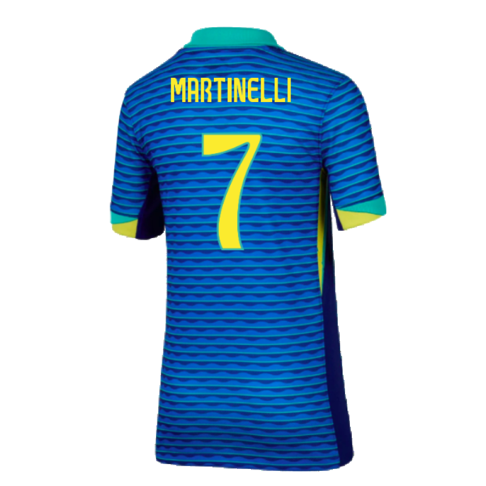 2024-2025 Brazil Away Shirt (Kids) (Martinelli 7)