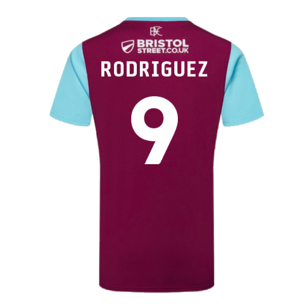 2024-2025 Burnley Home Shirt (Rodriguez 9)