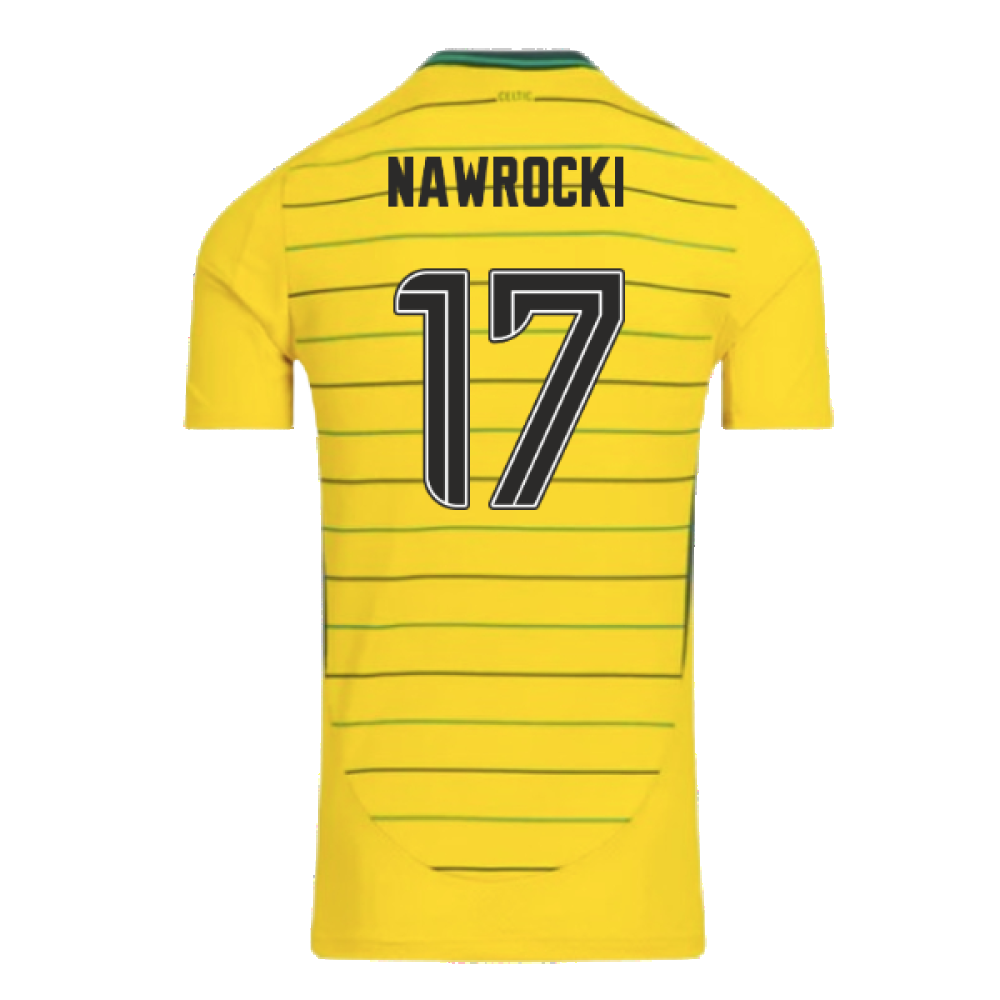 2024-2025 Celtic Away Shirt (Kids) (Nawrocki 17)